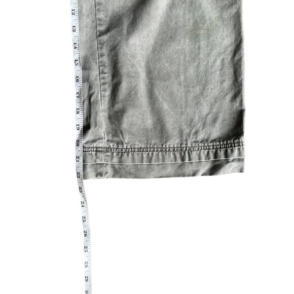 Life Is Good Women's Faded Green Cropped Pants - Picture 7 of 7